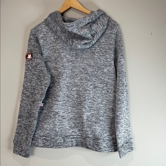 Canada Weathergear NWT Zip-Up Hoodie Heathered Grey Pockets Size Large - Picture 11 of 13